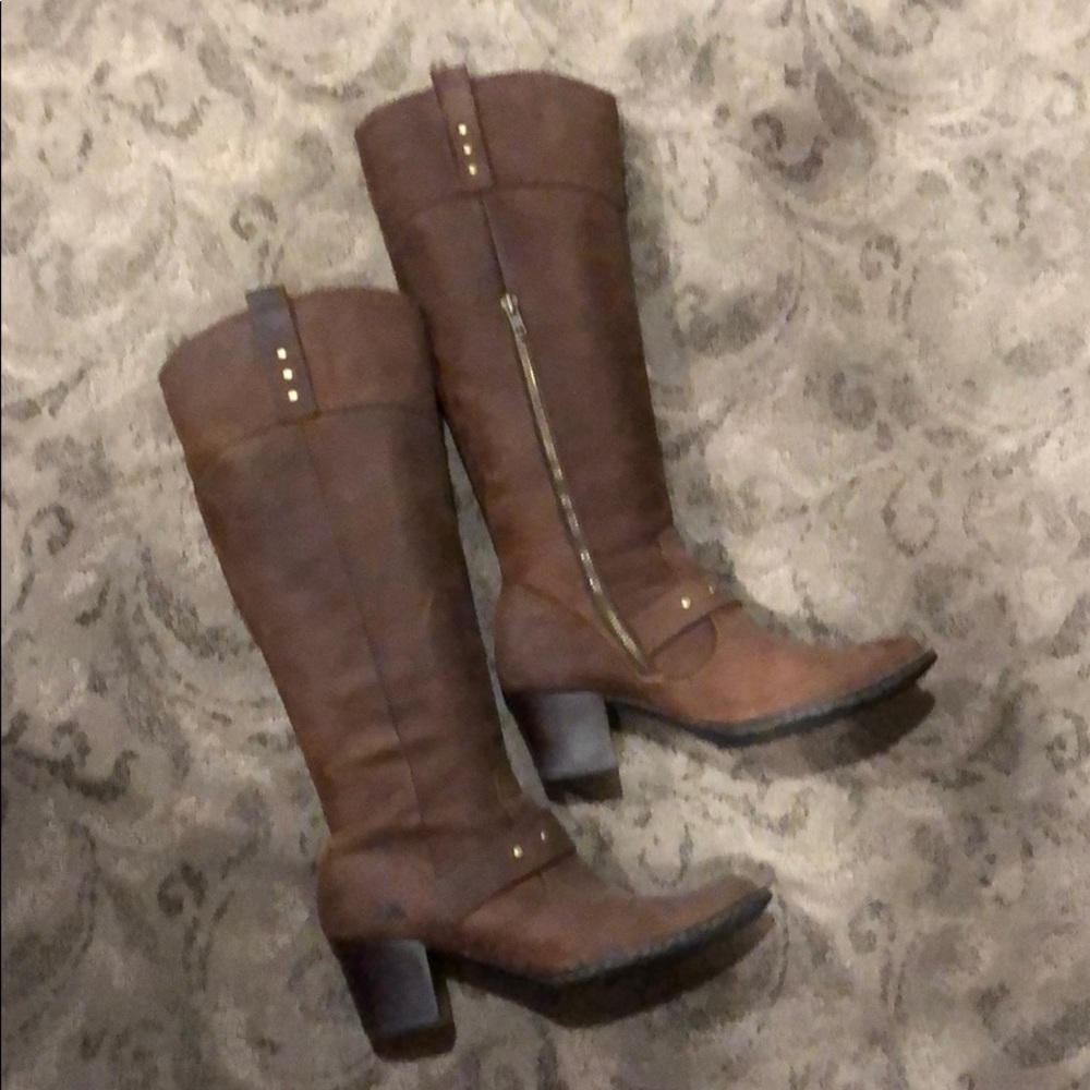 Boots, all leather